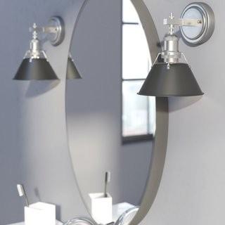 Weatherford 1-Light Bath Sconce-Pawter