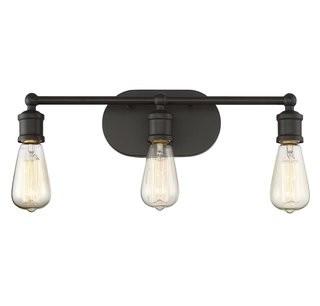 Agave 3-Light Vanity Light Fixture-Oil Rubbed Bronze