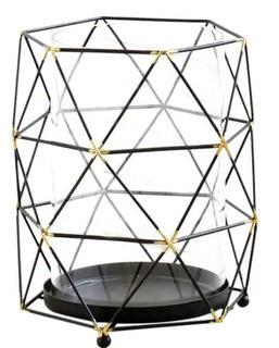 Mercana Phillpa (Small) Black Metal Candle Holder