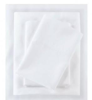 Mistana Raul Rayon from Bamboo 250 Thread Count Sheet Set (MTNA4194_24113383_24113388)-King- White