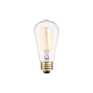 Globe Electric Company 40W E26 Dimmable Incandescent Edison Light Bulb (PIL1133)-12PC