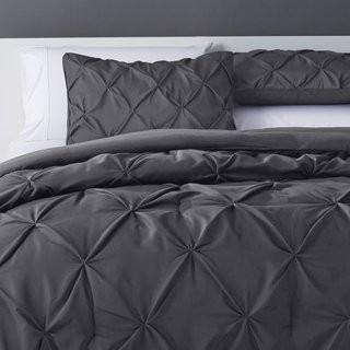 Willa Arlo Interiors Bostic Comforter Set (WRLO6442_22797961_22797963)-Queen-Charcoal