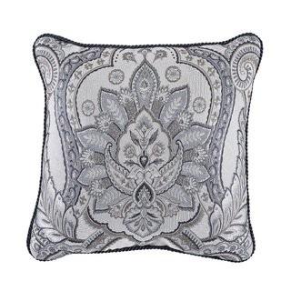 Croscill Home Fashions Seren Throw Pillow (ZM3254)- 18'' H x 18'' W x 4'' D