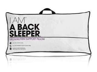 I Am A Back Sleeper-Medium/Firm Support Pillow