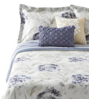 Home Studio-5 Piece Comforter Set-Queen-Posy
