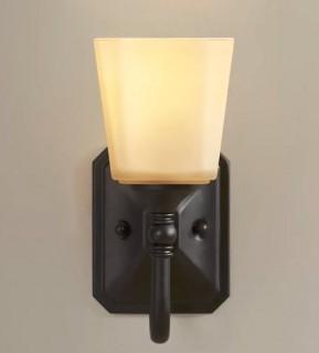 Alcott Hill Waynesfield 1-Light Wall Sconce (ALCT5918_17835890)-Oil Rubbed Bronze