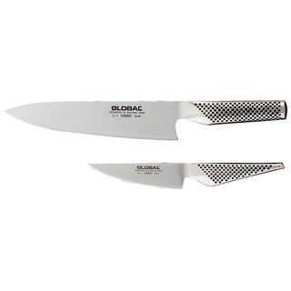 Global - 2 Piece Set Cook's Knife (G2) & Kitchen Knife (GS1) - G201