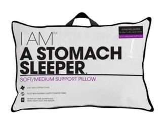 I Am A Stomach Sleeper - Soft/Medium Support-King