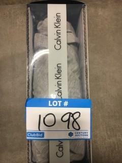 Calvin Kelin- Fitted Sheet-Twin-Light Grey