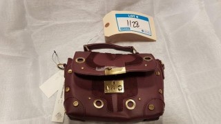 Sondra Roberts Squared - Ladies Purple Small Handbag -