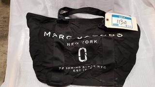 Marc Jacobs - Blk Fabric Tote Bag - 