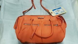 Nine West - Coral Color - Ladies Handbag - (Zipper Stuck)