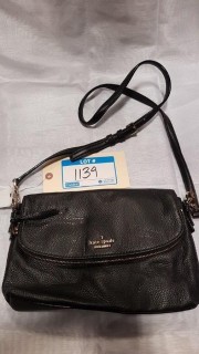 Kate Spade - Blk Leather - Handbag