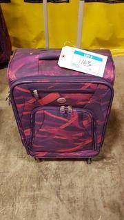 American Tourister - 21" Purple Burst Color Spinner Luggage