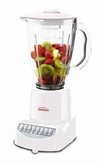  Sunbeam BLSBX3-W00-033 Glass Jar Blender 350-watt White 