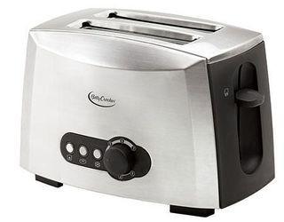 Betty Crocker 2-Slice Multi-Function Toaster in Stainless Steel-29300043