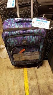 The Skyway Lugagge Co. - 28" Purple/Teal Color- Spinner Lugagge