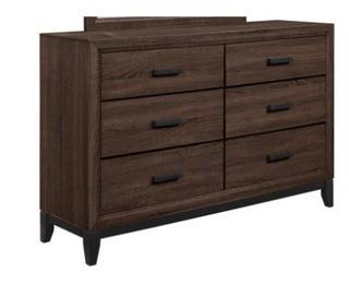 Global Furniture Kate Brown Dresser