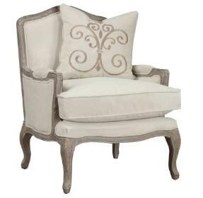 Folmar Armchair (LRKM3434)-Cream