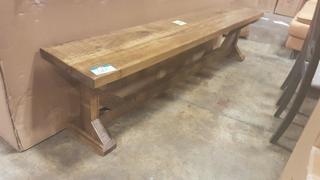 Wooden Bench-84x15"