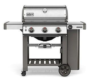 Weber Genesis II S-310 3-Burner Natural Gas BBQ in Stainless Steel-Used/Damaged