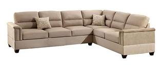 Bobkona Parrish Reversible Sectional (XQP1476_17104783)-Sand