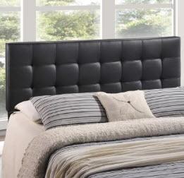 Zipcode Design Francis Upholstered Panel Headboard ZIPC3522_17859392_17859393) - King - Blk