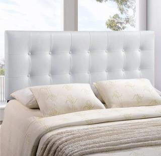 August Grove Corneau Upholstered Panel Headboard ATGR6483_19069972_19069970) - King - White