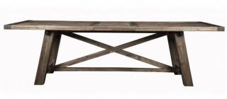 Newberry Dining Table-1468-22T-39.5W x 83-103L x 30H