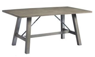 Rivage Solid Wood Dining Table (GRCS7627)-65.75'' L x 35.75'' W x 30'' H