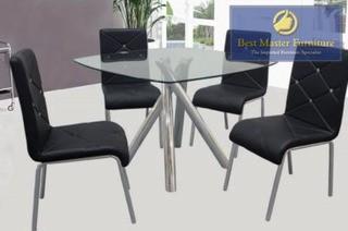 Best Master Furniture - Glass Dining Table - T244-DT