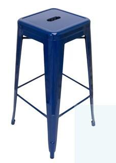 Zipcode Design Louisa 26.5 Bar Stool (ZIPC3544_17861363) - Navy - Set of 2