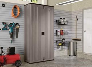 Suncast BMC8000 Megas Tall Storage Cabinet