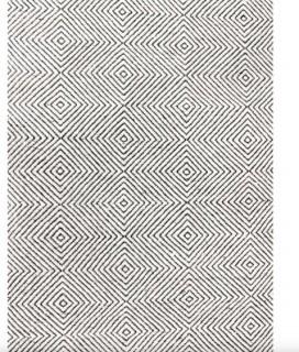 NuLOOM - MTSF01A - 7'x9' - Grey /Cream Pattern