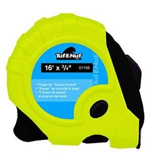 (2) TUFF E NUFF 16' TAPE MEASURE -CB12-2023