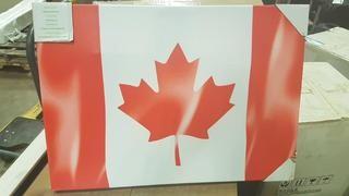 (3) CANADIAN FLAG PRINTS-CB12-2004