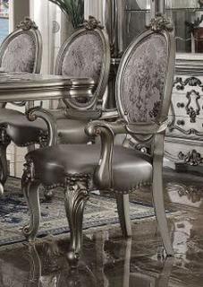 Acme Furniture Dining Room Chairs-?66823-2PC-Antique Platinum