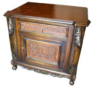 Porras 1 Drawer Nightstand (NTA1286)- Missing Drawers!!!