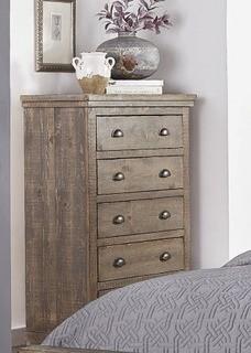 Progressive Furniture Bedroom Chest P635-14-Weatherd Grey