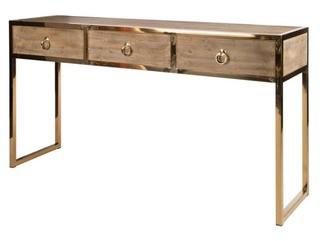 Statements By J- Toretto Console Table With Gold Legs