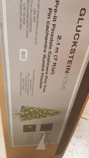 GlucksteinHome-7ft. Pre-lit Pinedale Cashmere Pine Tree