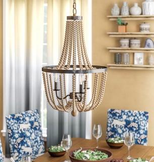 Bungalow Rose Nehemiah 3-Light Empire Chandelier (BNRS7982_22843784)- Golden Bronze