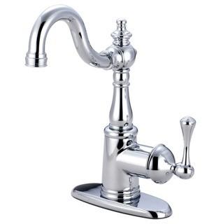 Kingston Brass English Vintage Bar Faucet (LBNF1895_29272793)-Polished Chrome