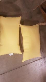 Cushions Yellow- 2PC