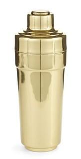 GlucksteinHome Oscar Gold Cocktail Shaker 9"
