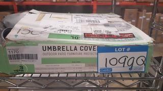 Freeport Park Umbrella Cover With Sewn-Grey 60x2.5x20.5"