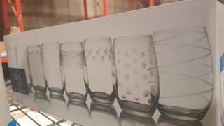 Cheers By Mikasa-Stemless Wine glasses 17oz, 6PC