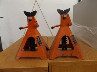 Lot of (2) 6 Ton Vehicle Safety Stands