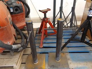 Lot of (3) Metal Stands
