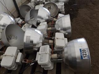 Lot of (4) Mercury  Vapor Lamps